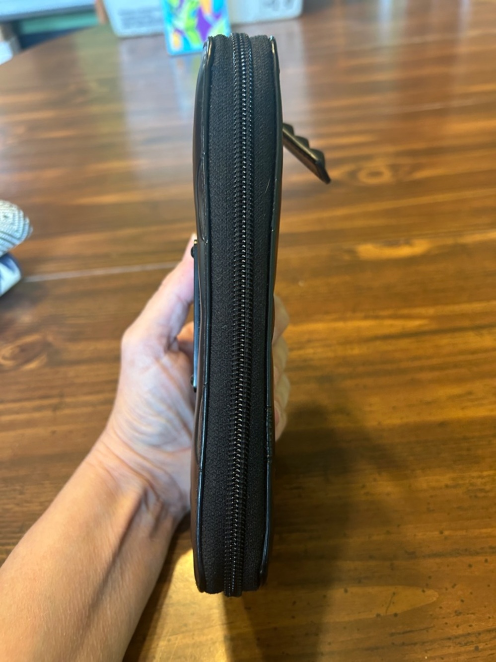 Like new Loungefly Skull black wallet puffy 8”x4” - Picture 7 of 8